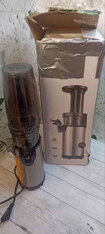 Шнекова соковичавниця холодного пресування (Silver/Black) Gdor sj-008 К…
